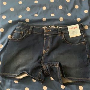 Blue shorts that are new with a tag